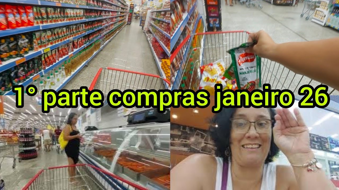 Compras Janeiro 2026 - 1&deg; parte