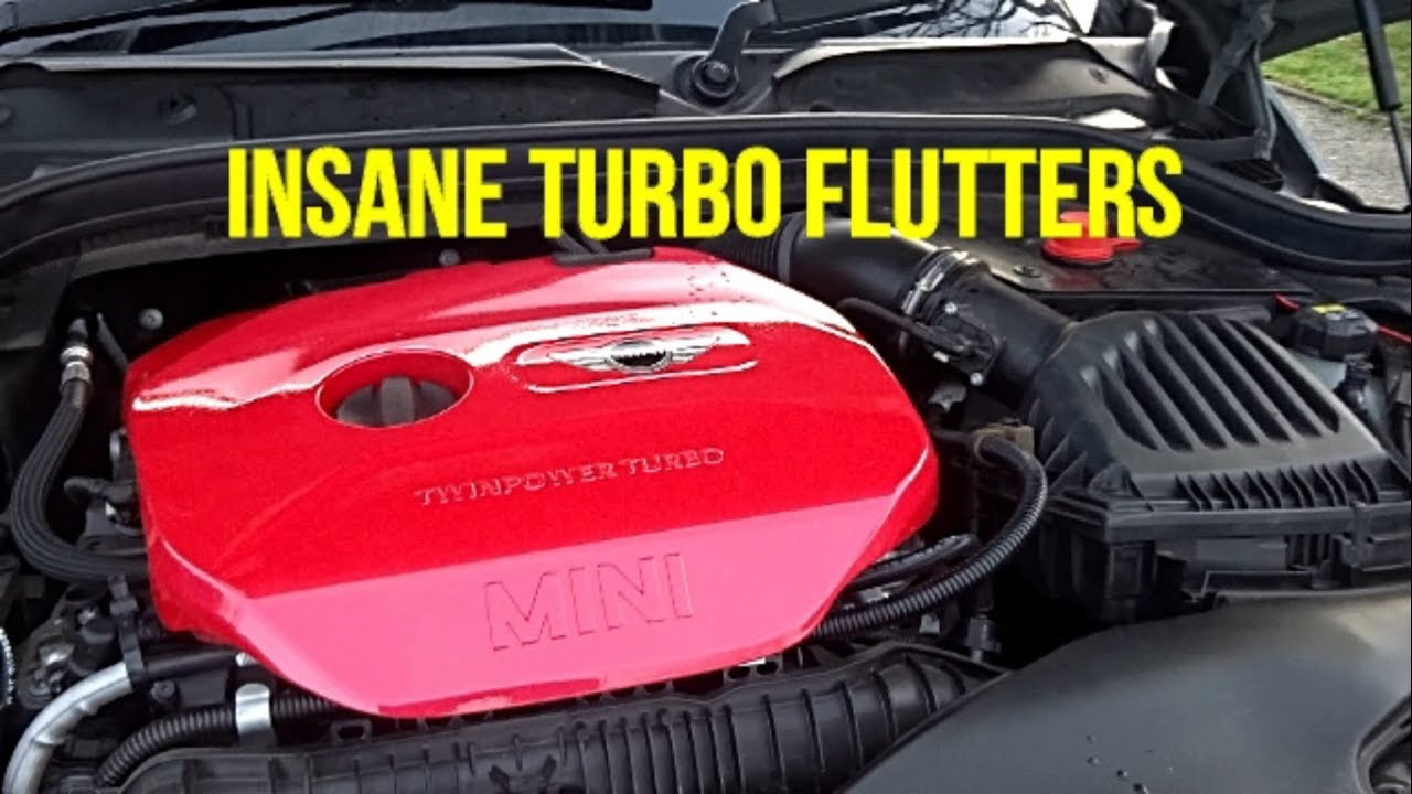 Mini Cooper S Pipercross Filter- Insane Turbo Flutters!