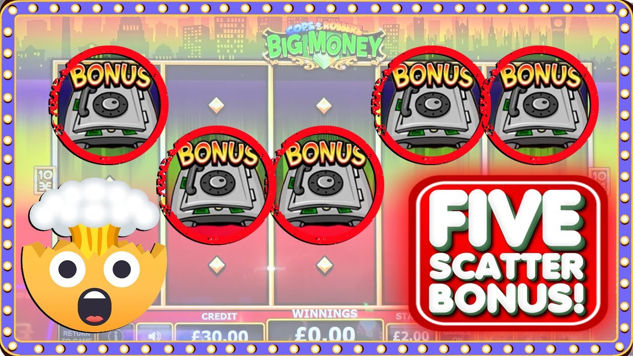 ULTRA RARE!! 5 Scatter Bonus! 😲
