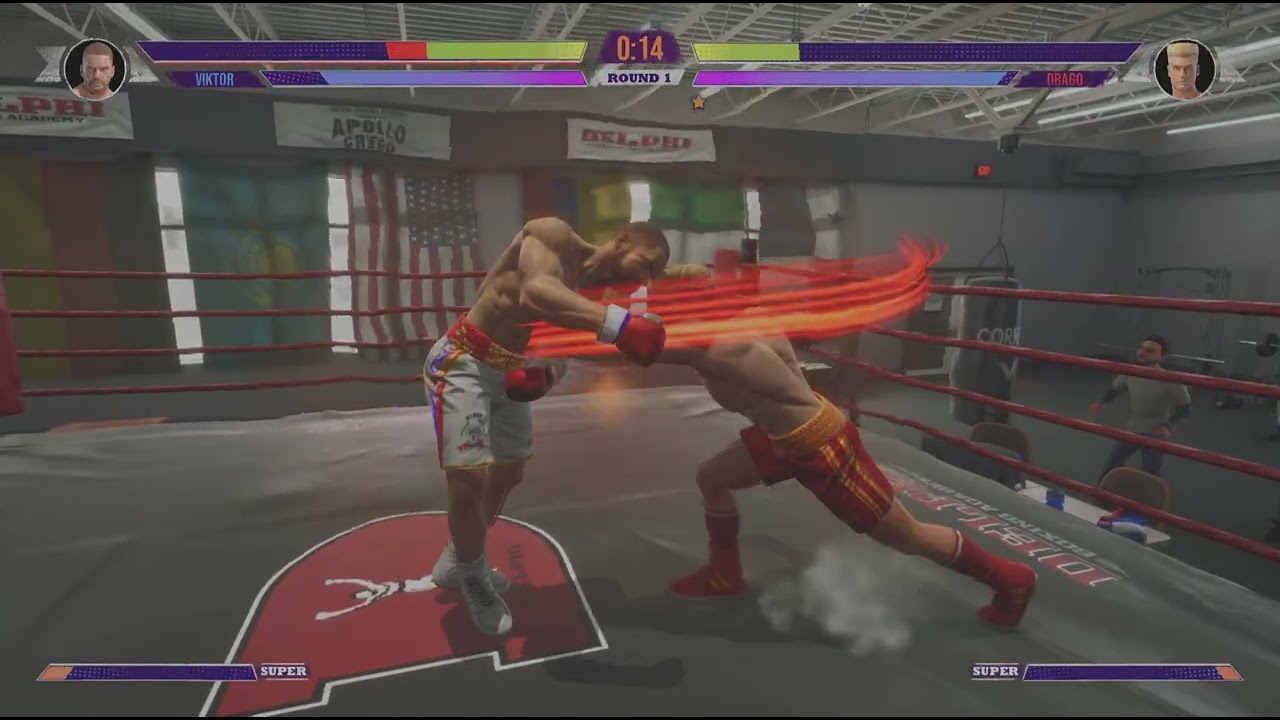 Big Rumble Boxing: Creed Champions, los drago ,hijo vs padre ,PS5