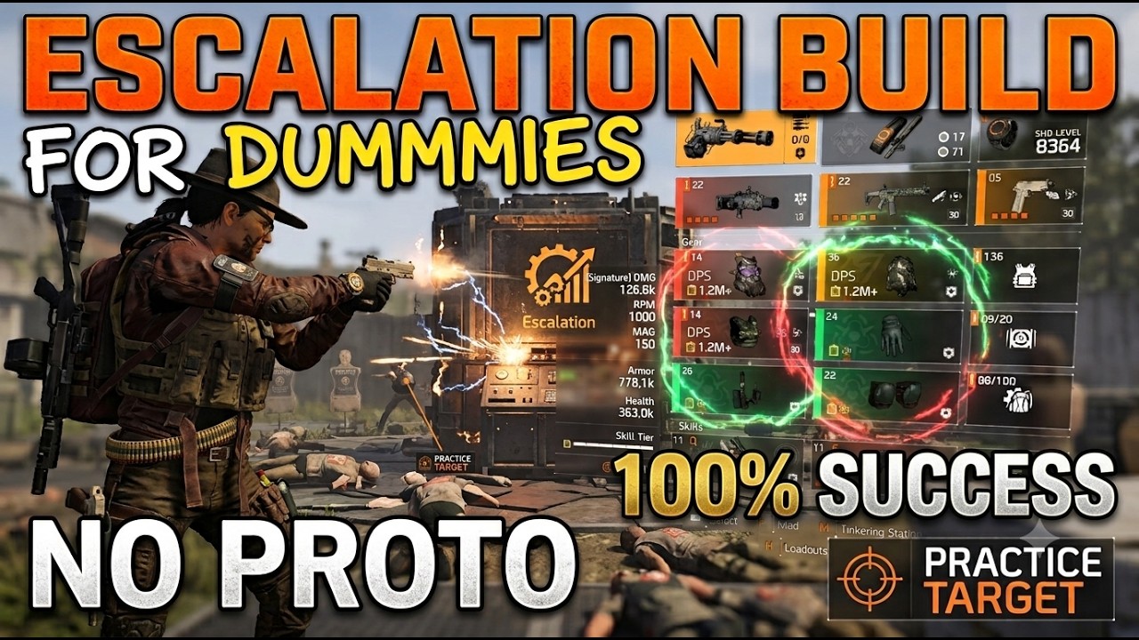 Finally Beat Escalation TIER O-10 With This Insane Build -The Division 2