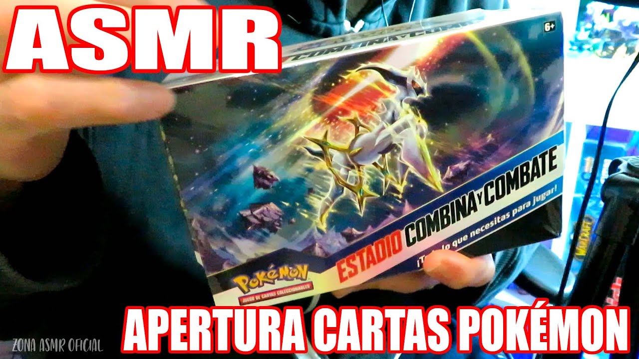 ASMR | Apertura de Caja Pokémon - Astros Brillantes Estadio Combina y Combate