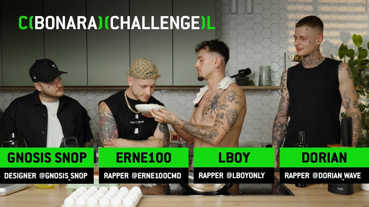 COOLbonara challenge w/LBoy, Dorian Wave, Erne100 & Gnosis
