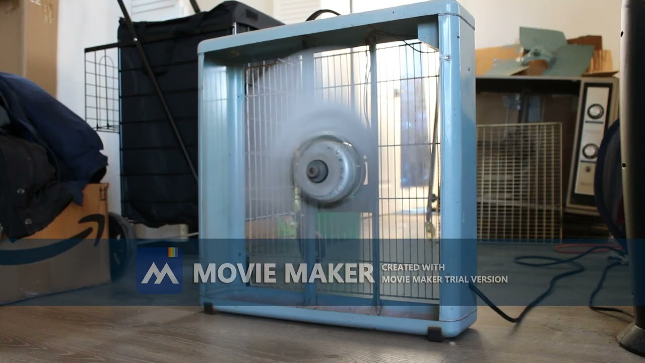 Vintage Wizard Breeze Box Fan With Lakewood 20
