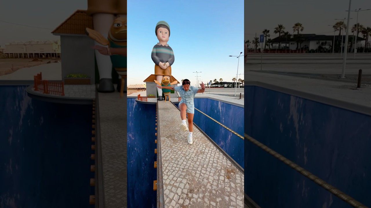 Jump Rope Squid Game in Real Life with Larry 👀 more infos coming soon, check out my bio #jumprope