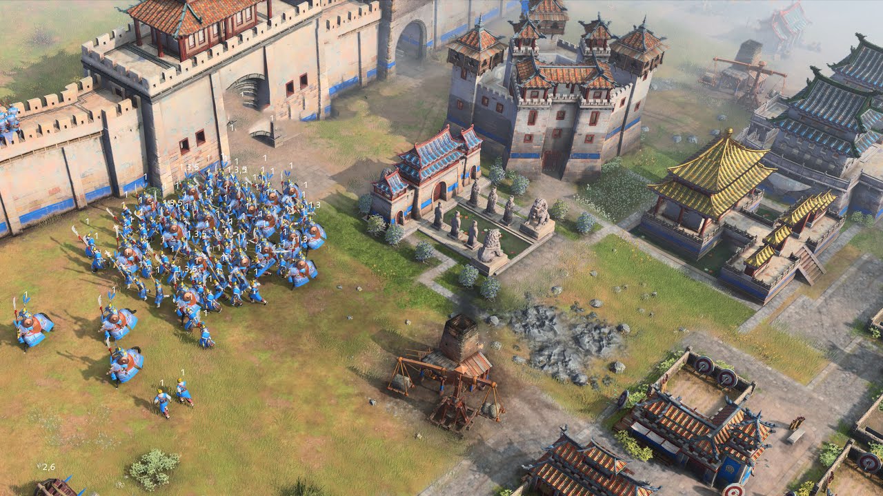 CHINESE vs MONGOLS - Age of Empires 4