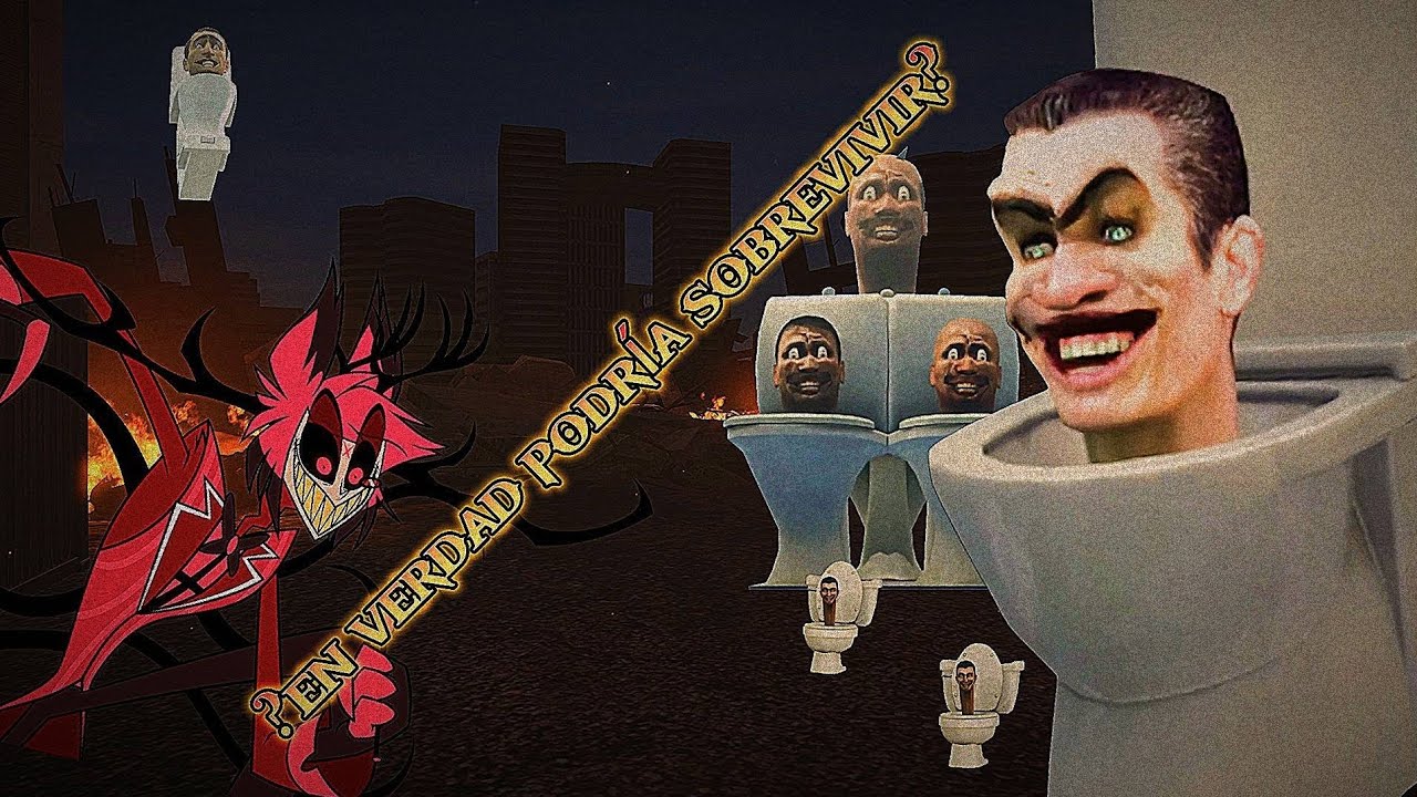 ¿Alastor en la guerra de Skibidi Toilet? | Personajes de la Fic Skibidi Toilet | Parte 4:Alastor 1/2