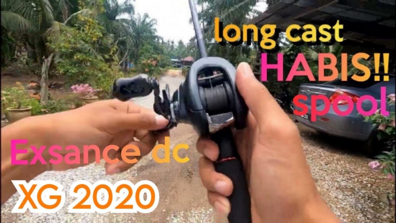 Exsence dc 2022 long cast habis spool