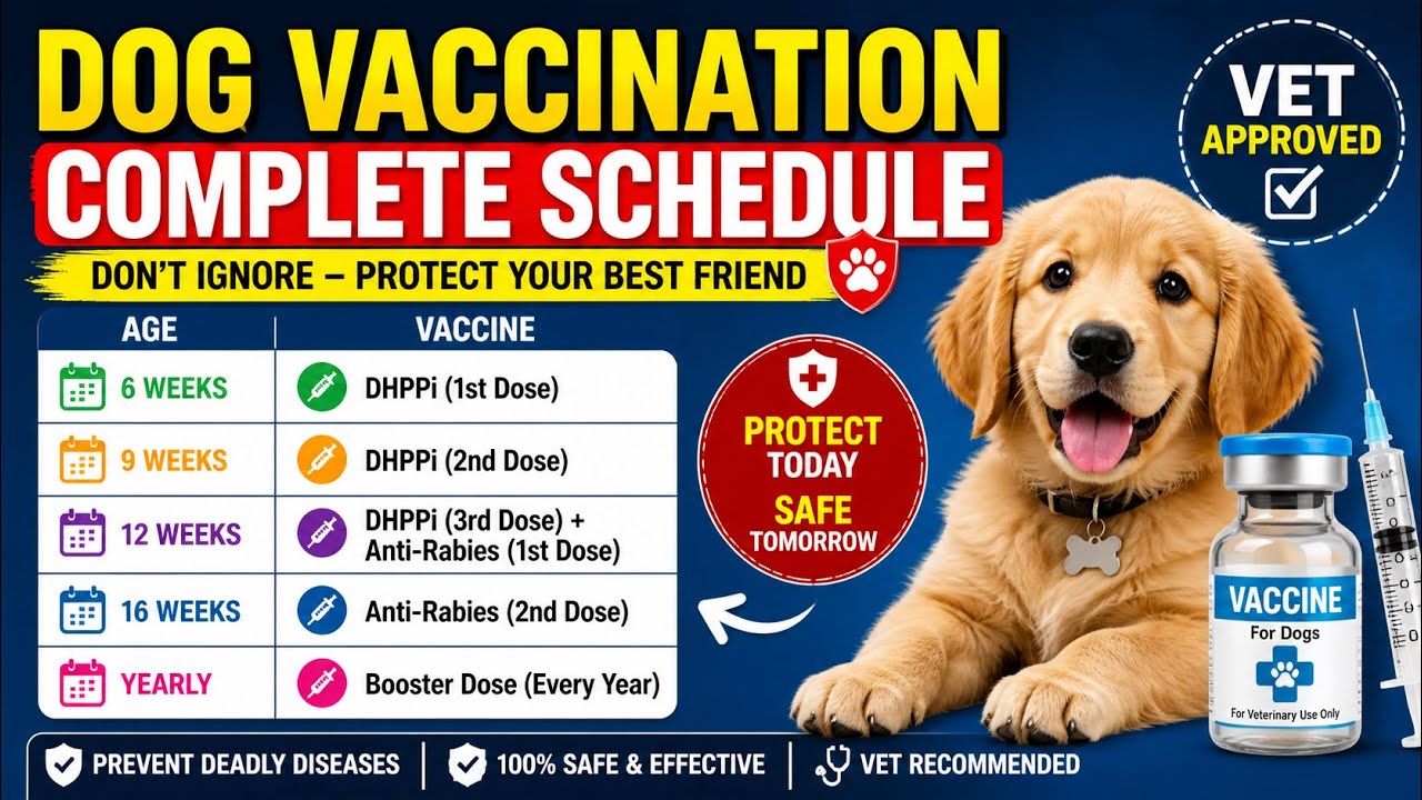 Dog vaccination || Dog vaccination schedule | Dog vaccination chart || Dog vaccine | puppy vaccine |