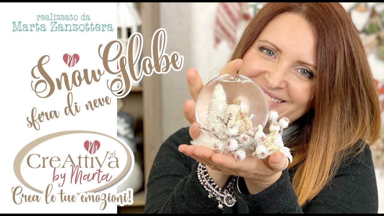 Come realizzare una Snow Globe, palla di neve natalizia!