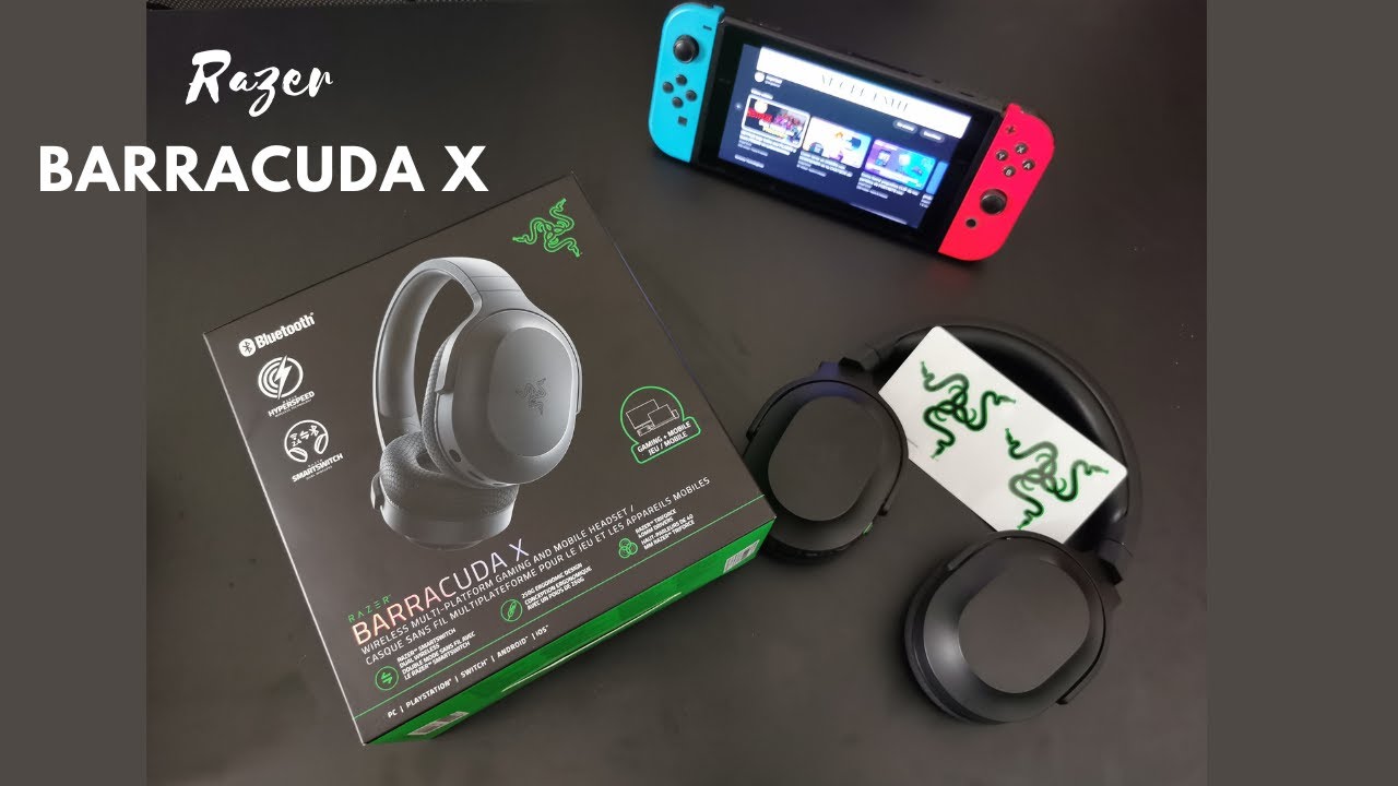 Unboxing🎧Razer Barracuda X  2022😎es una maravilla