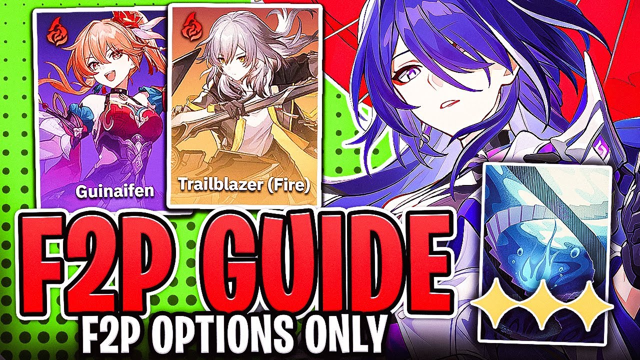 Acheron COMPLETE F2P Guide | F2P Teammates, Lightcones, & Explanations (Honkai: Star Rail Guide)