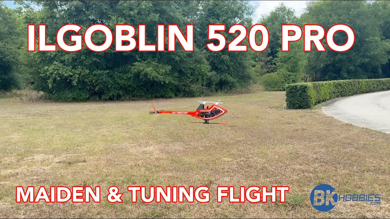 ilGoblin Pro 520 Maiden & Tuning flight
