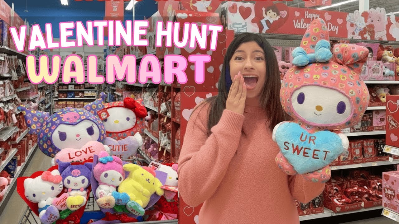 Находки Hello Kitty ко Дню святого Валентина в Walmart 💝 Большие букеты, гирлянды, плюшевые букет...