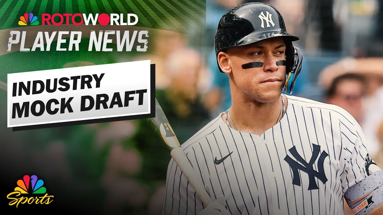 Fantasy Baseball Mock Draft w/ Eric Samulski, Scott Pianowski & more | Rotoworld | NBC Sports