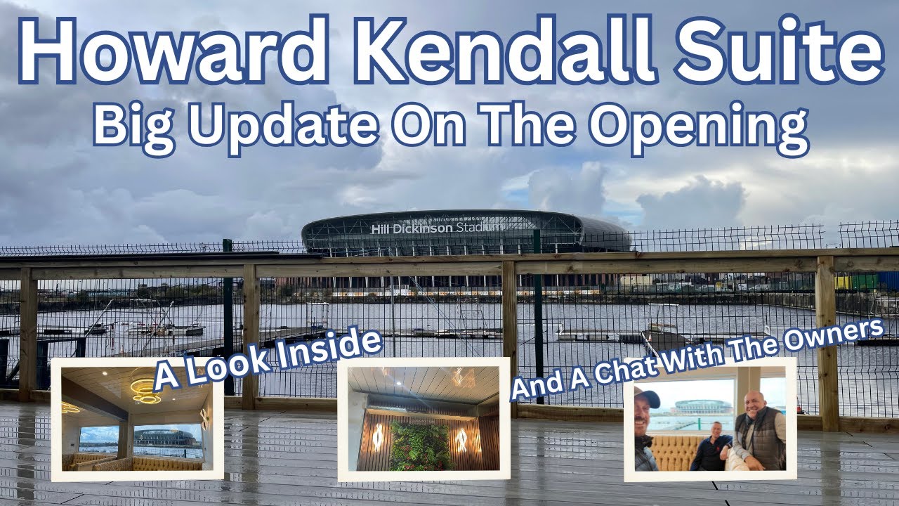 The Howard Kendall Suite - Latest Update Today As The Site Starts To Take Shape