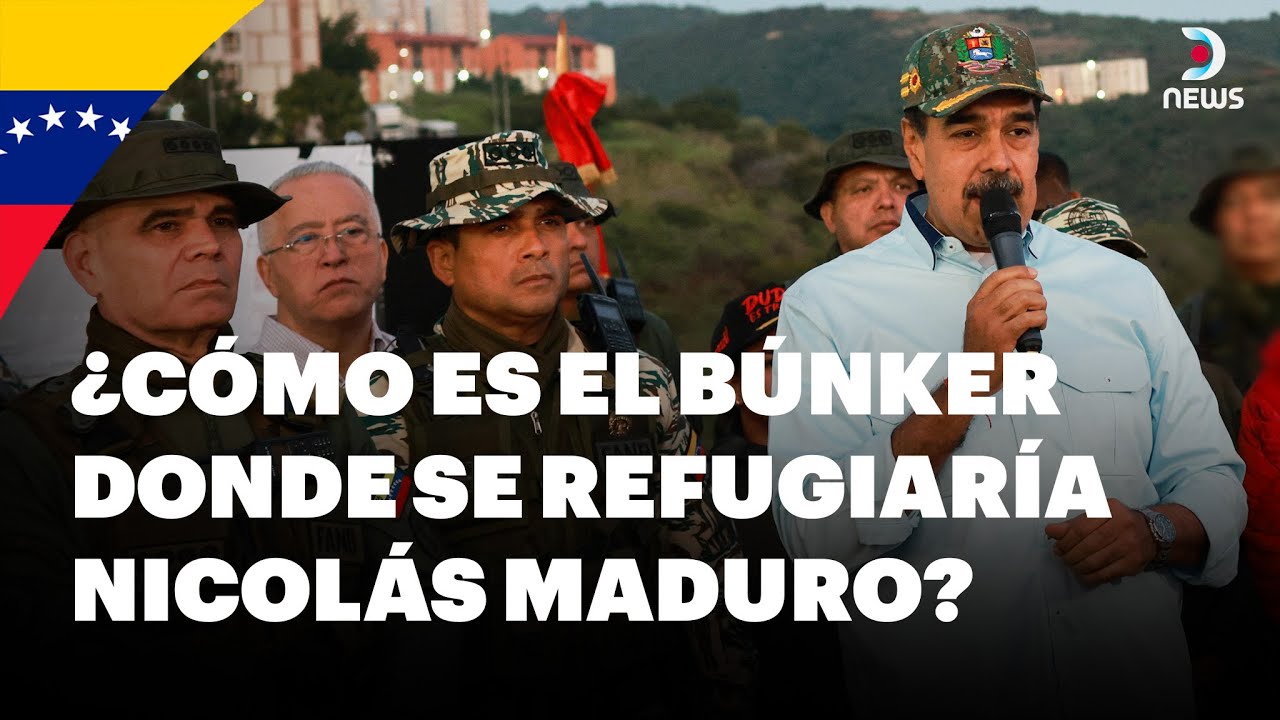 🚨 Revelaron las claves sobre cómo es el búnker de Nicolás Maduro | DNews