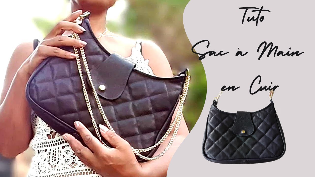 🧵TUTO | Sac à Main en Cuir Matelassé | DIY