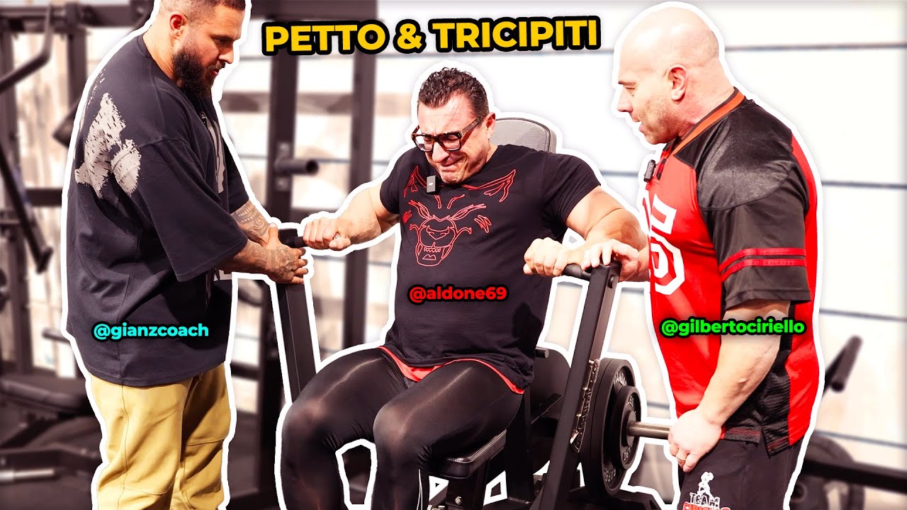 IL MIO COACH mi Allena con Gianz! Petto e Tricipiti nella 
