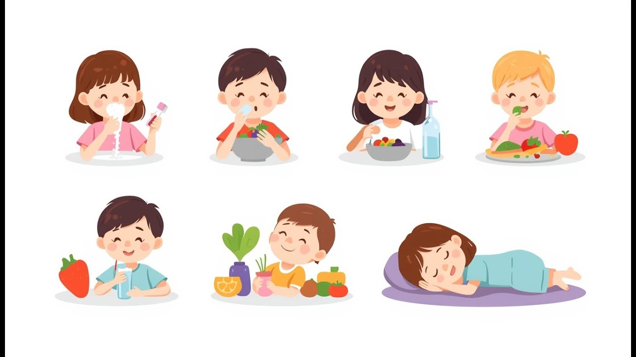Learning Healthy Habits | Calm Educational Story for Kids