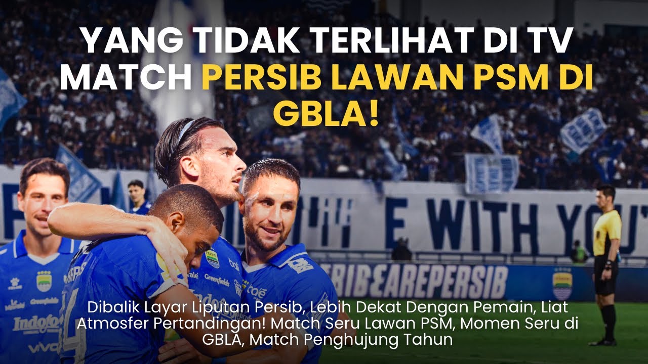 AKHIR TAHUN MANIS DI GBLA! PERSIB KUNCI PUNCAK KLASEMEN BARENG BOBOTOH 💙🔥