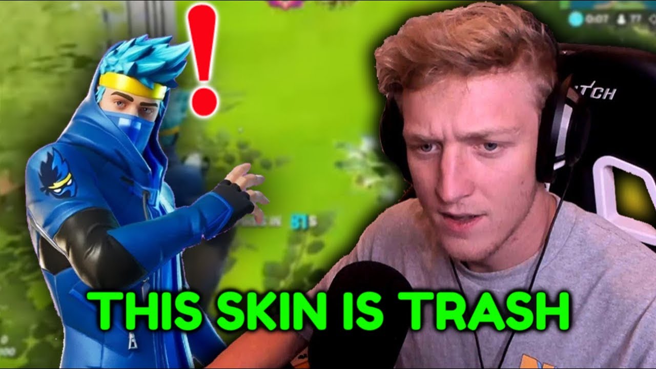 TFUE,Ninja,Tim Reacts to Ninja new SKIN! #NINJASKIN