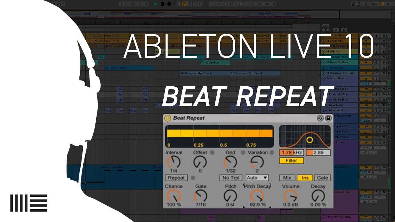 Ableton Live 10 - Beat Repeat Trucs et Astuces