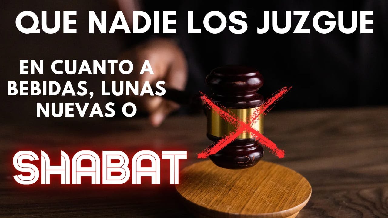 La Torah NUNCA prohíbe BEBIDAS ni ordena guardar Luna Nueva. Ley Saducea y Ley oral en Colosenses 2