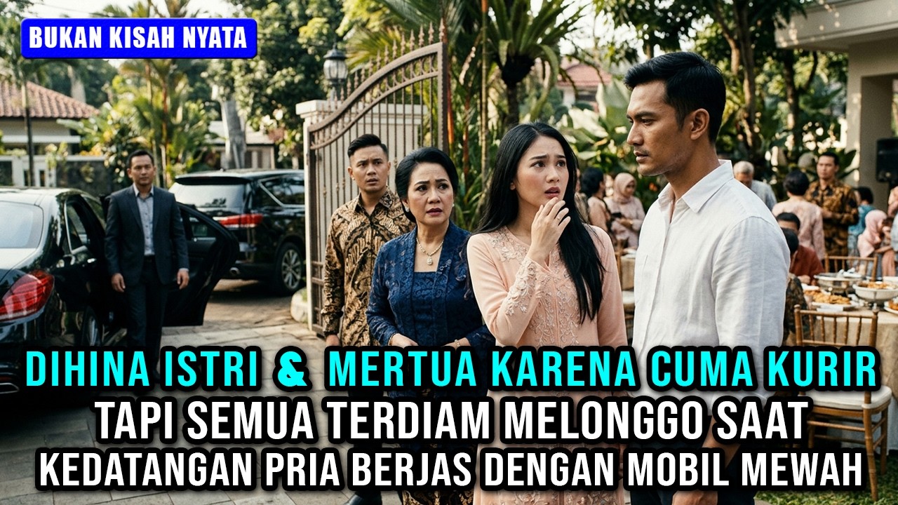AUTO MENYESAL ! ISTRI HINA SUAMI TERANG2AN DIHADAPAN KELUARGANYA, TAPI SEMUA SYOK PAS MOBIL DATANG
