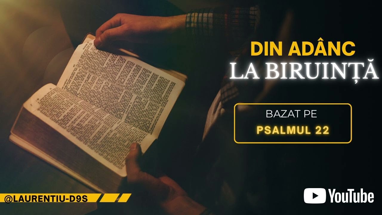 Din adânc  la biruință (bazat pe psalmul 22)#music #gospelmusic #cover #fyp 