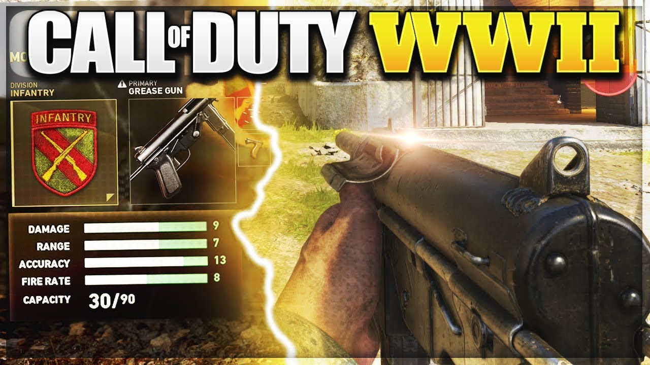 the strongest call of duty gun ever created... (COD WW2)
