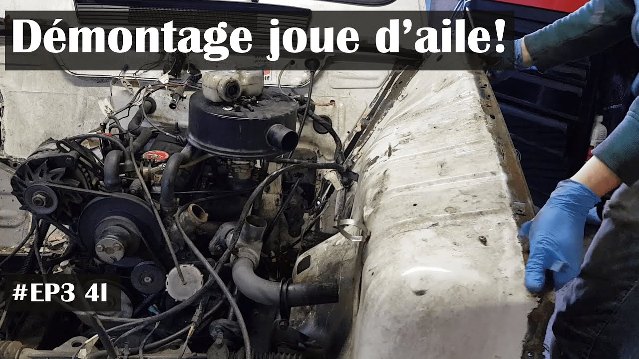 #EP3 4L - DÉPOSE DES JOUES D'AILES
