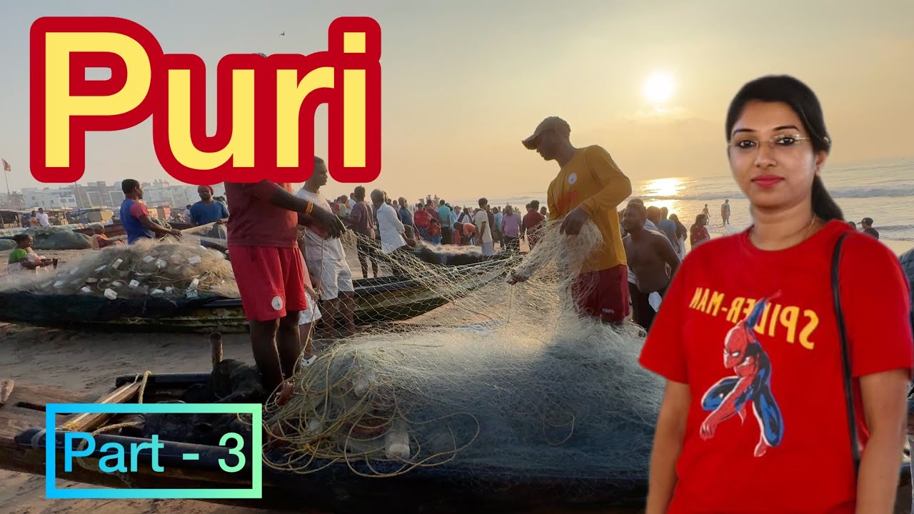 Puri | Puri Sea Beach l Fish Market