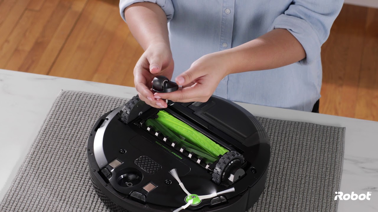 How to Clean the Front Caster Wheel | Roomba® i and e series | iRobot®