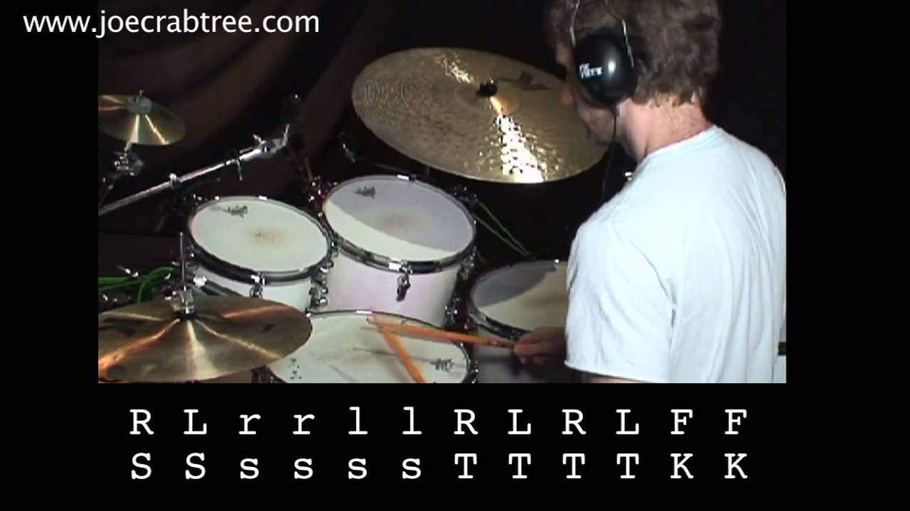 Drum Lesson : Vinnie Colaiuta fill from Robben Ford recording