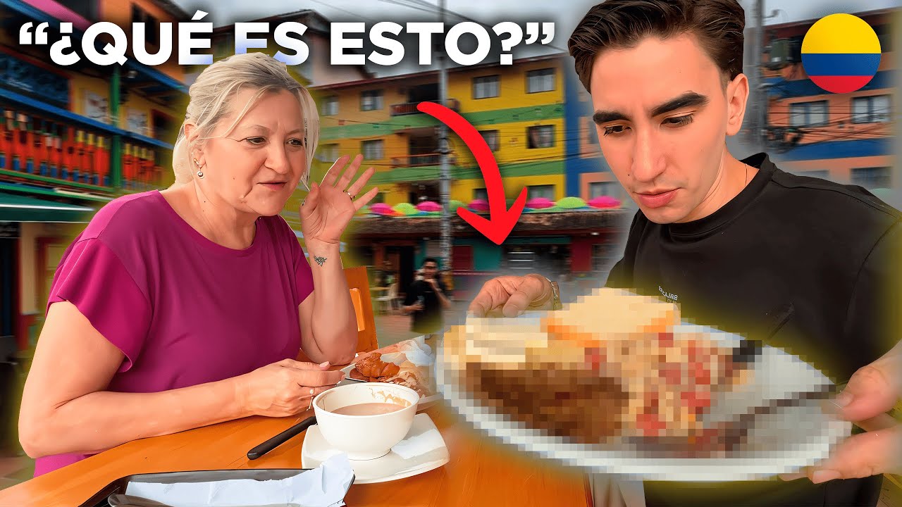 La reacción de mi mamá Argentina a su primer día en Colombia