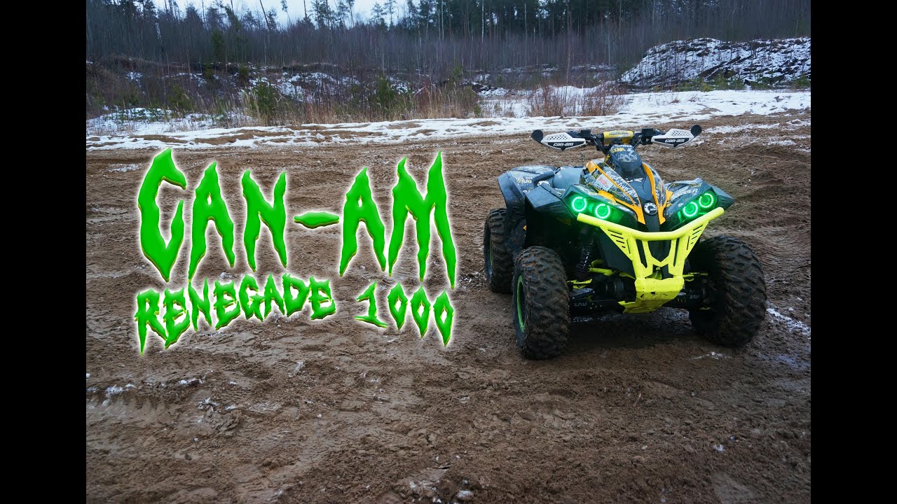 Обзор и тест-драйв квадроцикла BRP Can-Am Renegade 1000 X Xc