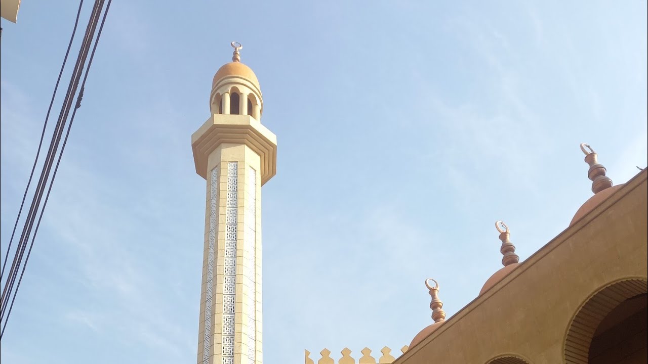 خطوات تنفيذ ماذنه مسجد