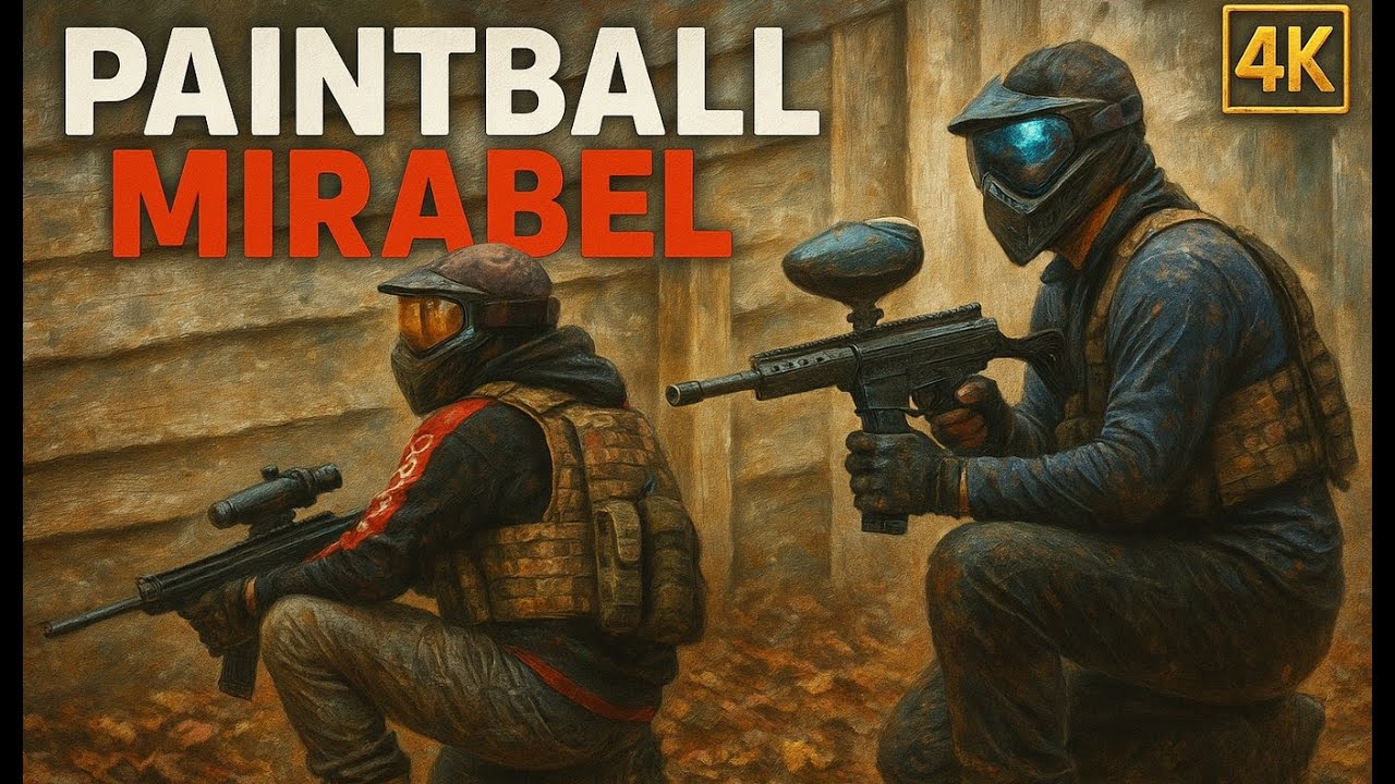 Le paintball le plus chaotique du Québec 😂 ( Paintbal Mirabel ) ( gopro max 2 )