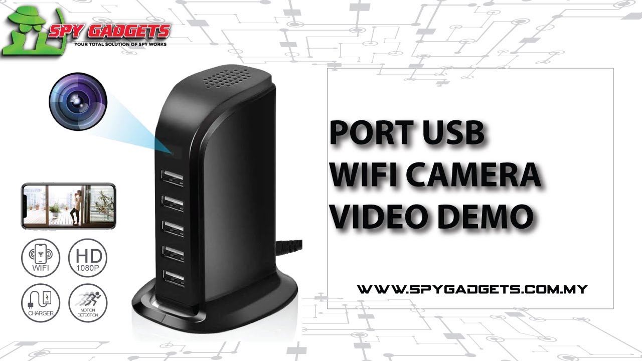 PORT USB WIFI CAMERA VIDEO DEMO 2025