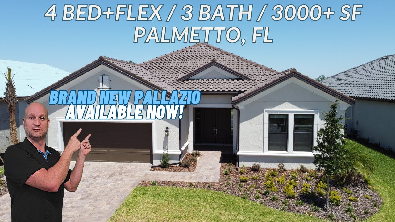 Pallazio Quick Move-In Home at Esplanade Artisan Lakes / Palmetto FL