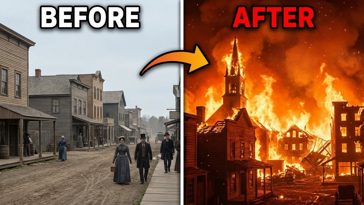 The Great Chicago Fire in 1871 | 24 Hours Before Disaster