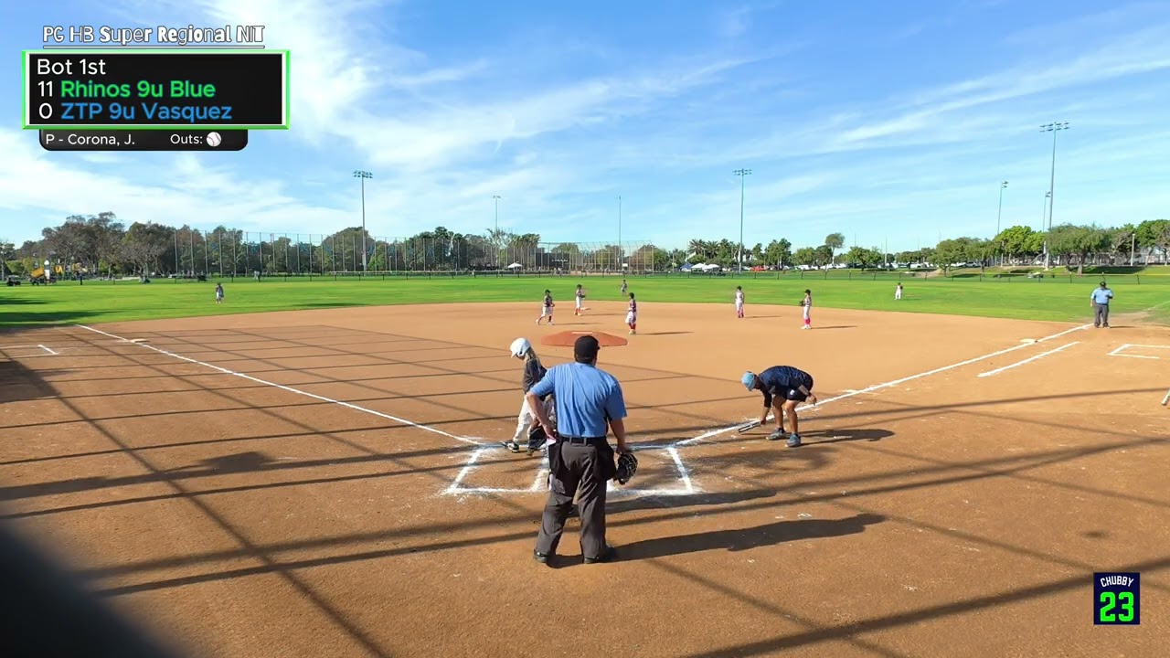 PG Huntington Beach Super Regional NIT - Rhinos 9u Blue vs ZT Prospects Vazquez 9u (Pool Play)