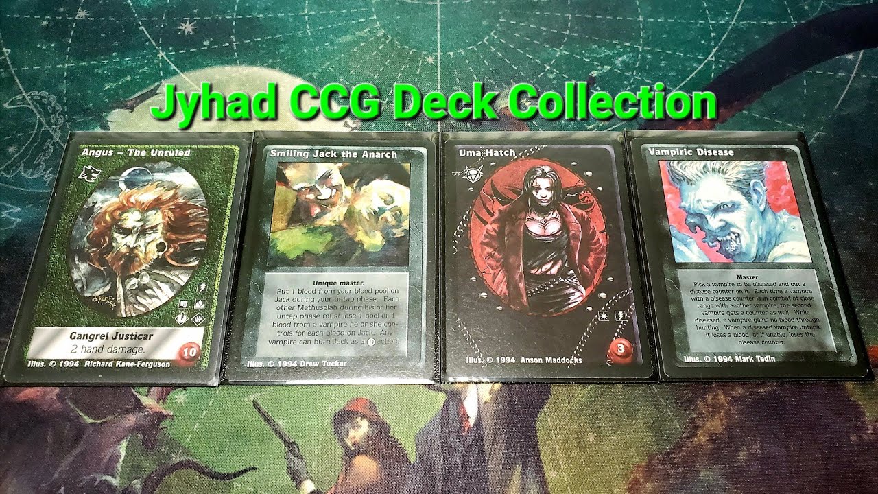Jyhad CCG Deck Collection