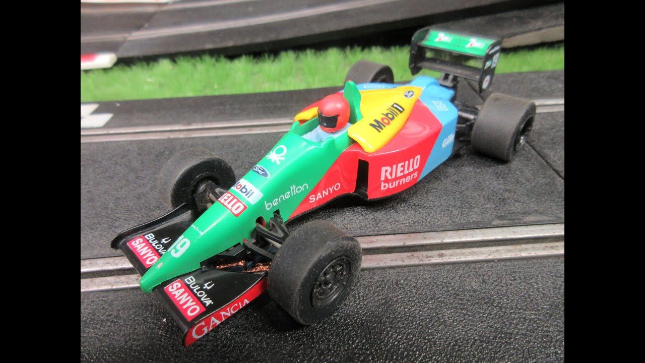 SCALEXTRIC C461 Benetton B189 VERY FAST AND SERVICED. MANY NEW PARTS. For sale! link in description.