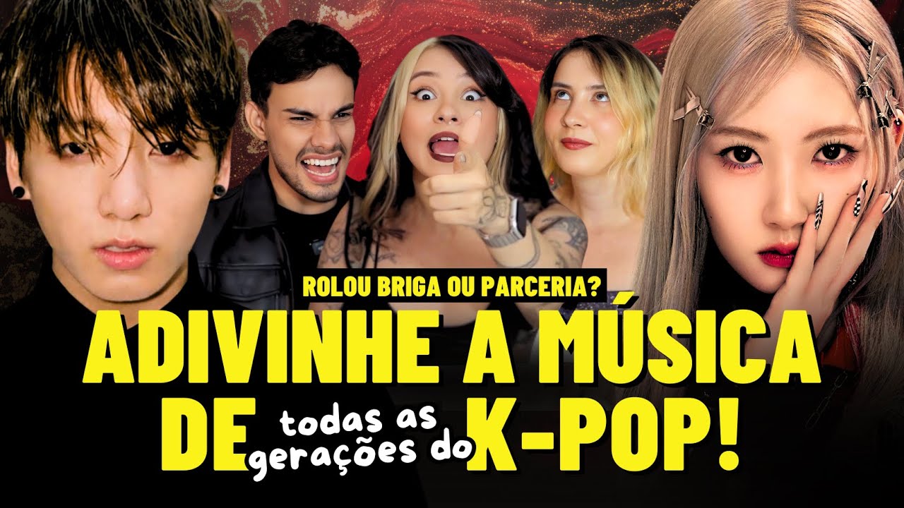 ADIVINHAMOS MÚSICAS DE K-POP DE TODAS AS GERAÇÕES | Três de Outubro