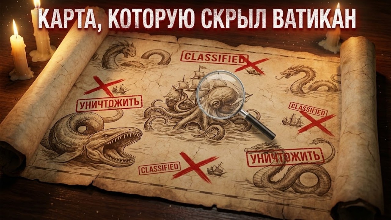 Почему на Картах 16 Века Океаны Кишат Монстрами, а Сейчас их Нет?