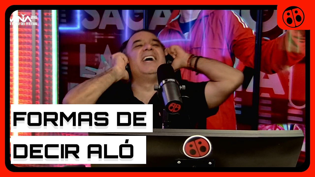 Formas de decir ALÓ 🤣 Compitas mandan su mejor grito | SACANDO LA VUELTA
