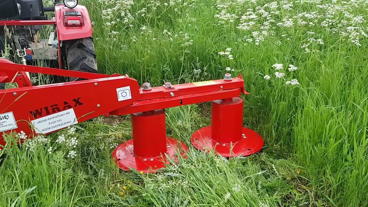 Коса Wirax 1,25//Начало проблемного сенокоса// Честный обзор и отзыв агронома
