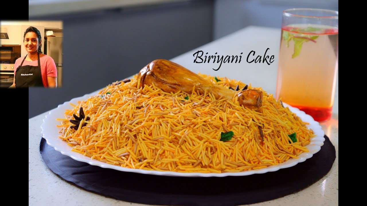 Biryani Cake/Biryani lovers/Fondant cake/Perfect Biryani/Masterchef contestant/Revathy